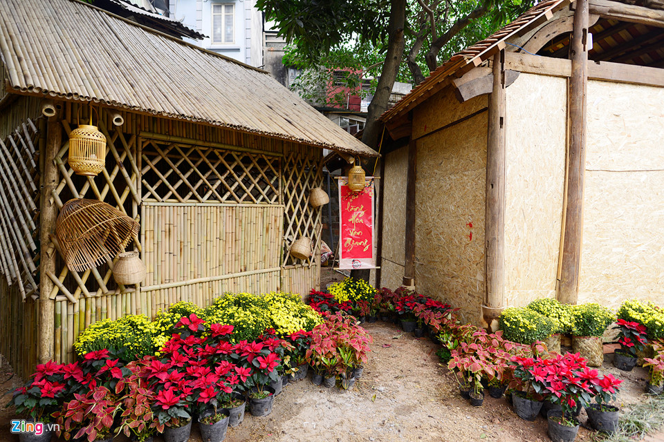 Diện mạo khác lạ ở Văn Miếu trước Tết